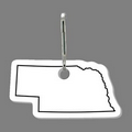 Zippy Clip & State of Nebraska Shaped Tag